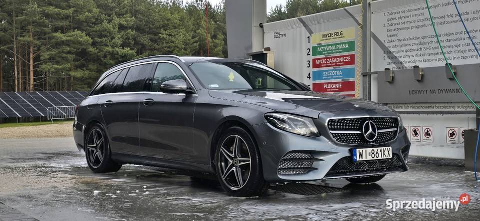 Mercedes E220d s213 AMG Line salon polska nieuszkodzony świętokrzyskie Busko-Zdrój