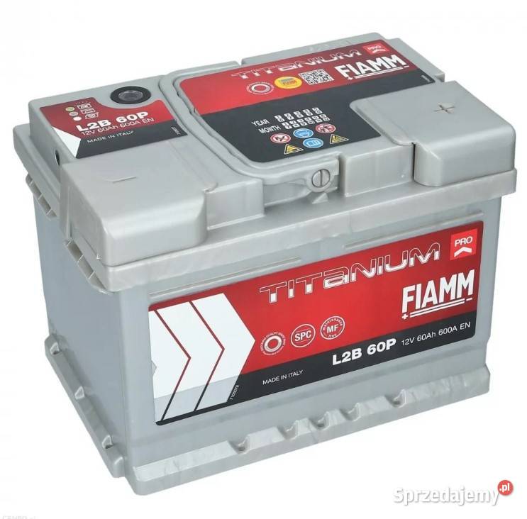 Akumulator FIAMM TITANIUM PRO 12V 60Ah 600A Akumulatory Wałbrzych