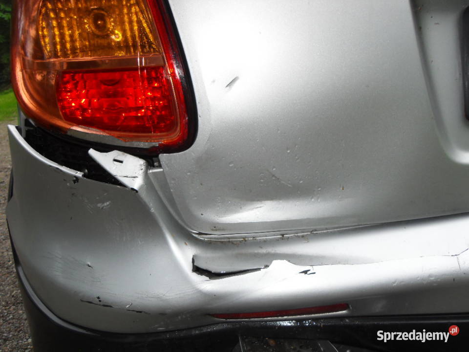 FIAT SEDICI 16 BENZYNA LPG USZKODZONY TYLNY manualna Sedici Siedlce