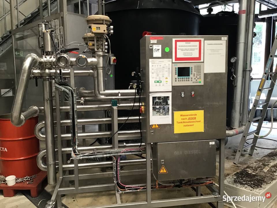 Syropiarnia inline GEA Diessel Dicon Dimix 32m3h
