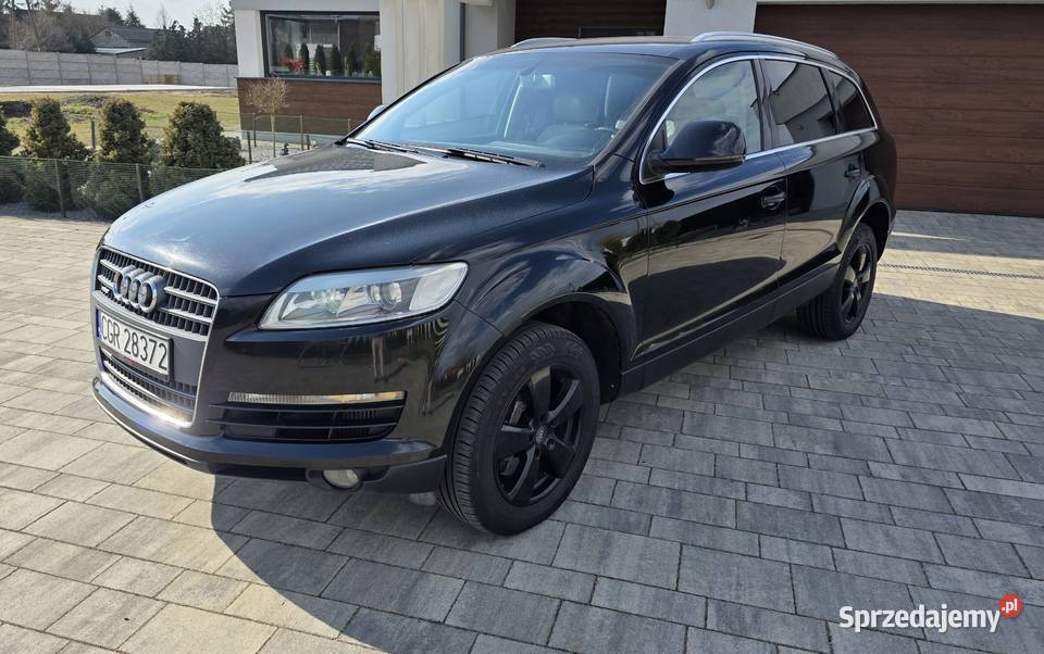 Audi Q7 30 TDI Bezwypadkowa Doinwestowana kurtyny powietrzne lubuskie Skwierzyna