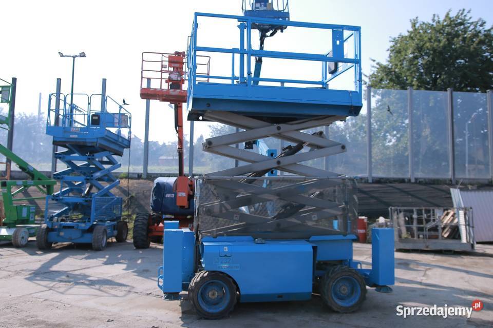 Podnośnik nożycowy GENIE GS 3268 RT 232 podest Jasło