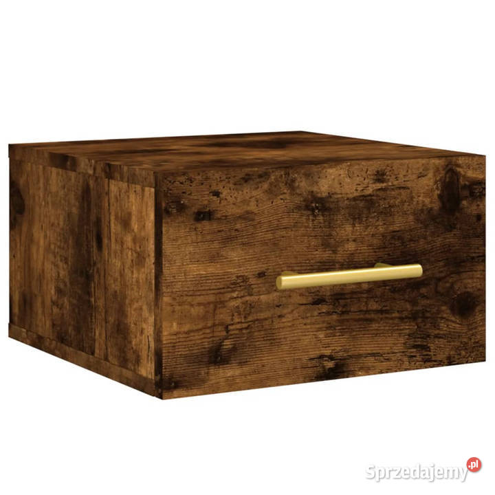 Wiszące szafki nocne 2 przydymiony dąb 35x35x20 Pozostałe Warszawa