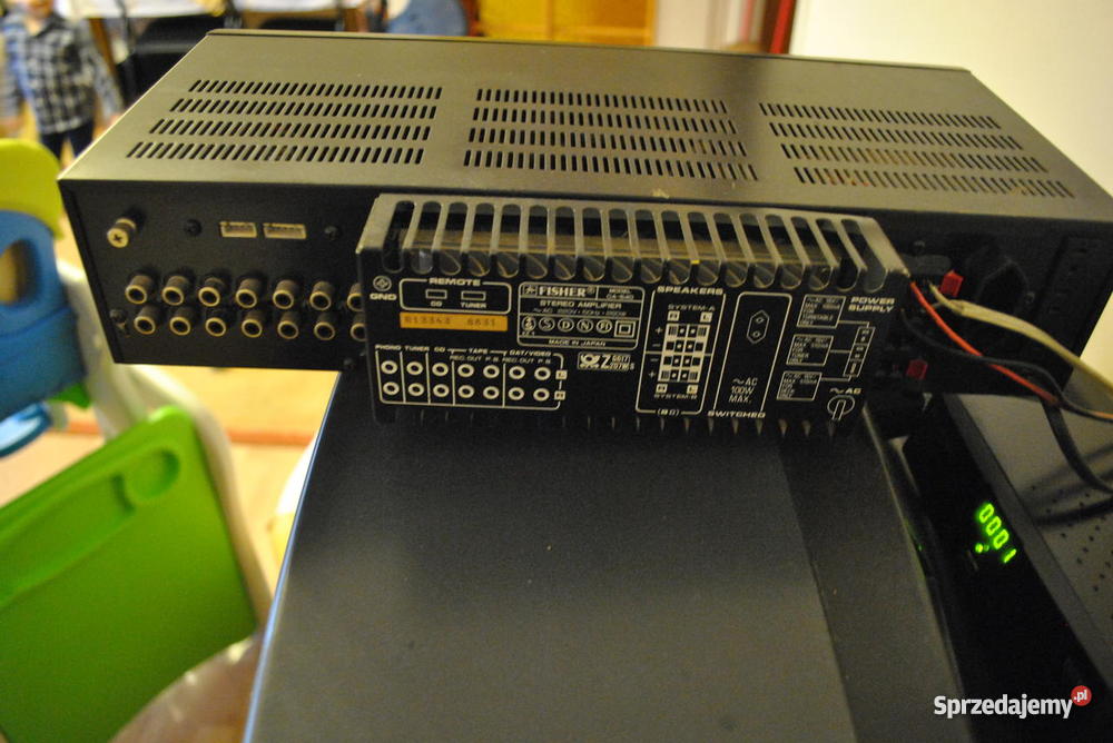 Kolumny PIONEER CS777 Amplituner FISHER Słuchawki i głośniki Kraków