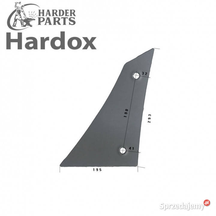 Pierś HARDOX VRP340L VRP340 W części do pługa Części zamienne Suwałki