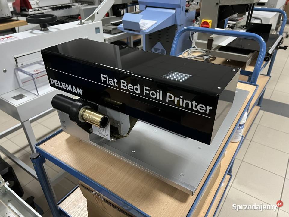 Złociarka bezmatrycowa Peleman Flat Bed Foil Radom