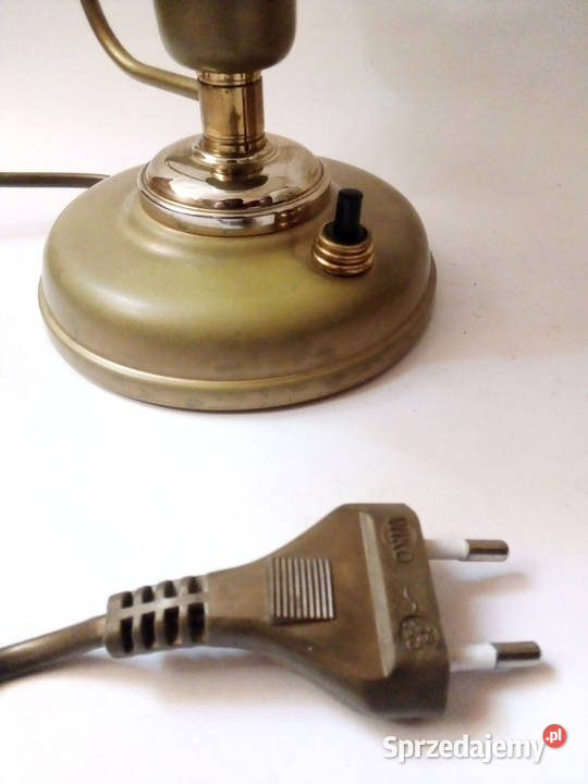 komplet dwie lampy stołowe do sypialni Częstochowa sprzedam