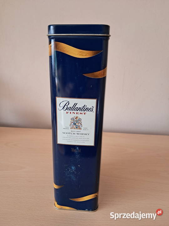 Puszka metalowa Ballantines Gdańsk