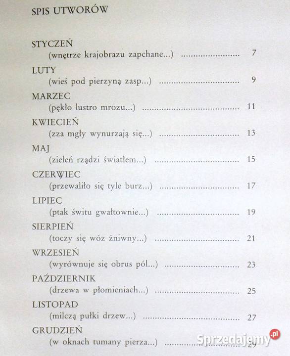 Pory Roku Zbigniew Strzałkowski miękka Chełm