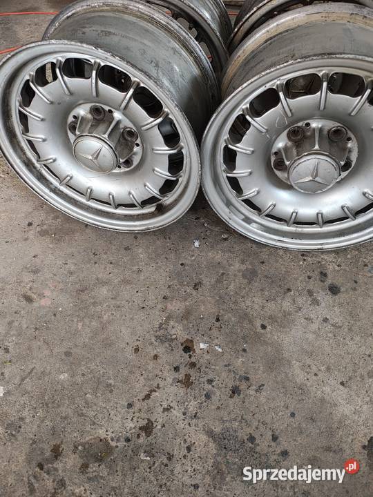 alufelgi 14 mercedes w123 Średnica 14" Samochodowe śląskie Wodzisław Śląski