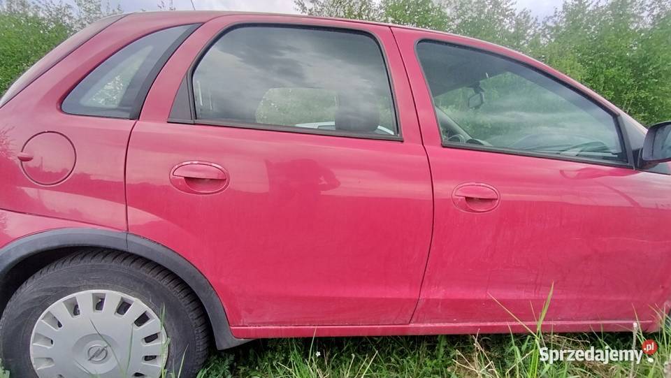 Drzwi lewe prawe przód tył Opel Corsa C lift