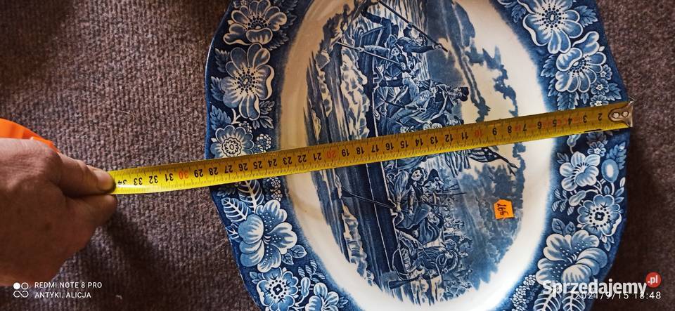 Patera owalna Historic Colonial Uratowani pomorskie Gdańsk