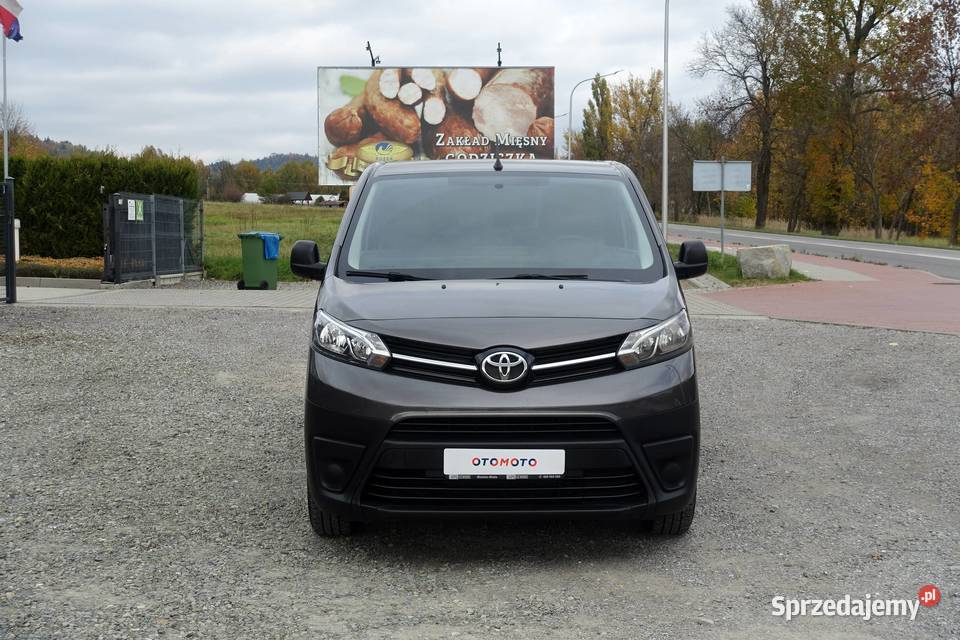 TOYOTA PROACE 20D4D 122 FAKTURA VAT 23 SALON VAT marża śląskie Buczkowice