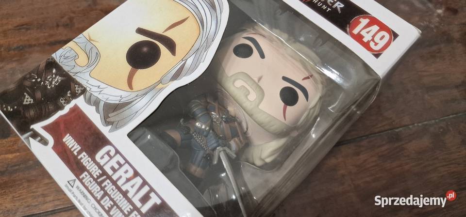 Wiedzmin witcher funko pop figurka geralt 149 Augustów sprzedam