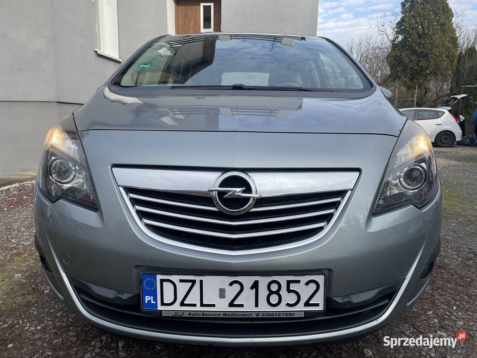 Opel meriva 17 cdti 2011 pół skóra Alu Złotoryja