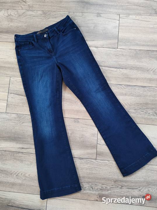 Dzinsowe spodnie Next Dzwony 42 Jasło