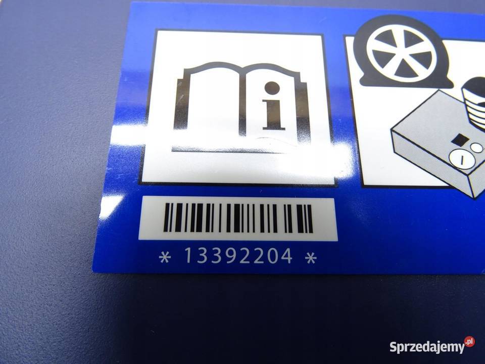 KOMPRESOR POMPKA DO KÓŁ OPEL CORSA E ZAFIRA C sprzedam