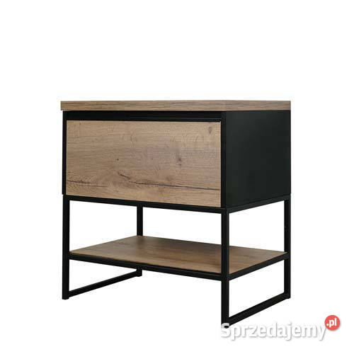 Szafka pod umywalkę 721s z blatem stojąca loft 72cm Biłgoraj