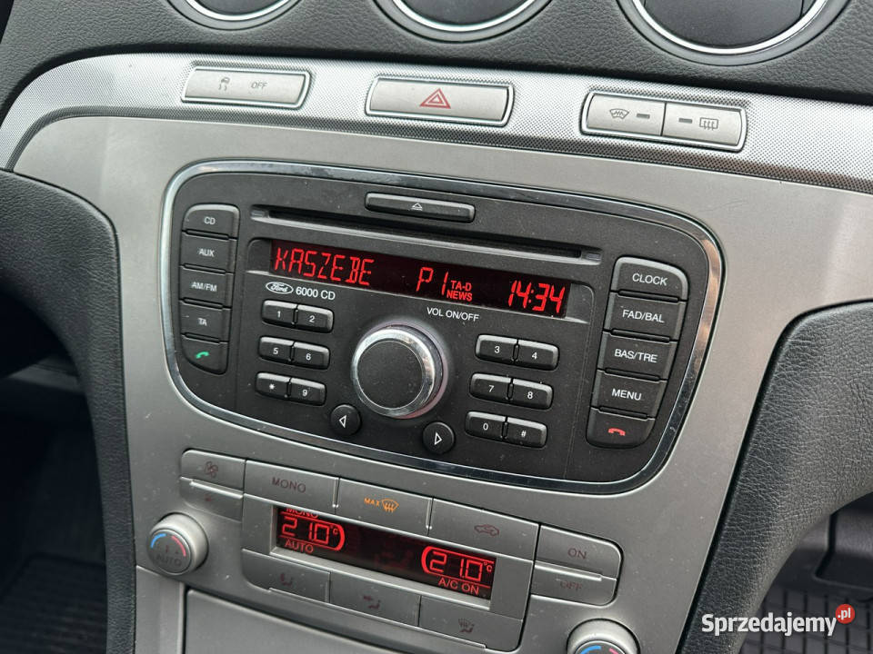 Ford S Klimatronic niski przebieg nowe świece i S-MAX Wejherowo