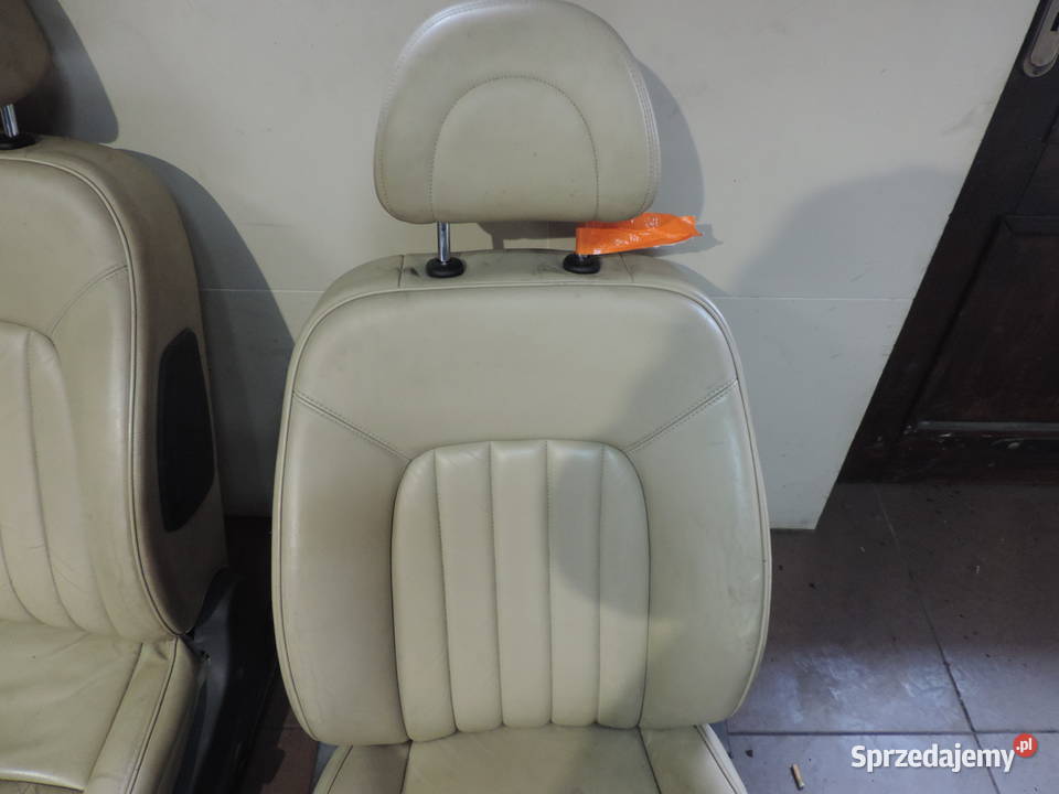 FOTELE PEUGEOT 407 SKÓRA KOMPLET Fotele i kanapy