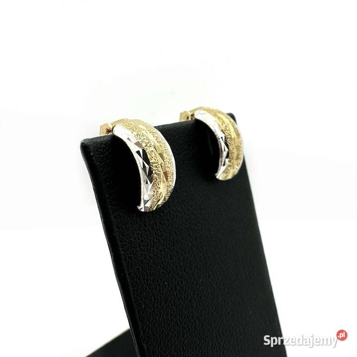 Nowe Złote Kolczyki pr 585 156g Elbląg