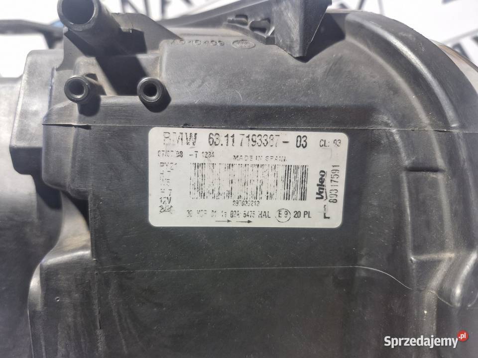 BMW E81 E82 E87 LAMPA LEWY PRZÓD ORYGINAŁ dolnośląskie