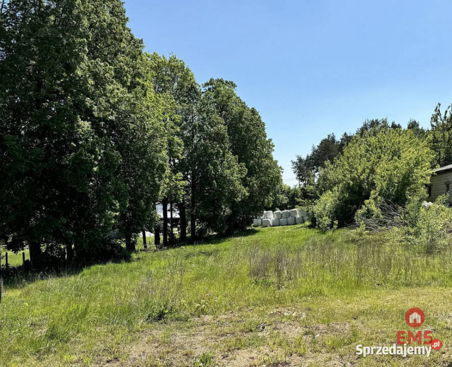 sprzedaży działki Kuryły 1619m2 sprzedam