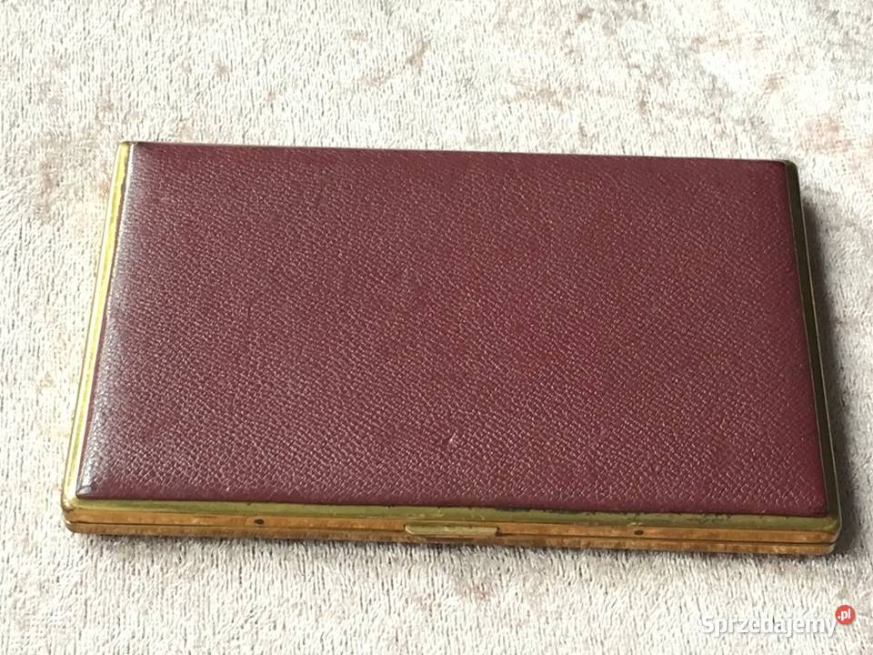 Papierośnica szwajcarska stara chromowana AGME sprzedam