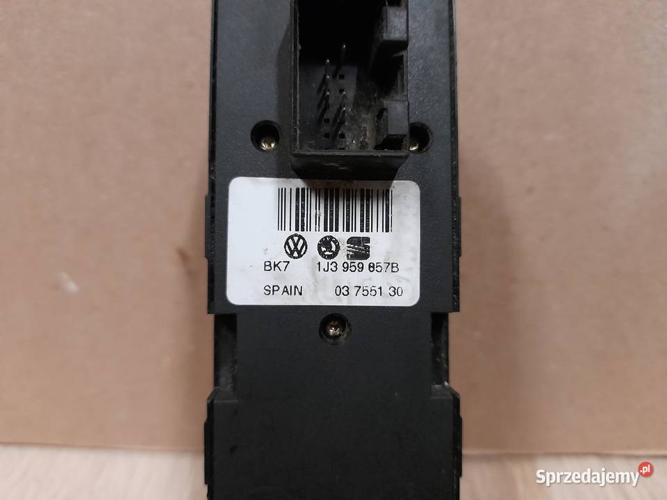 Panel przełącznik szyb 1J3959857B Seat Leon I Wyszków