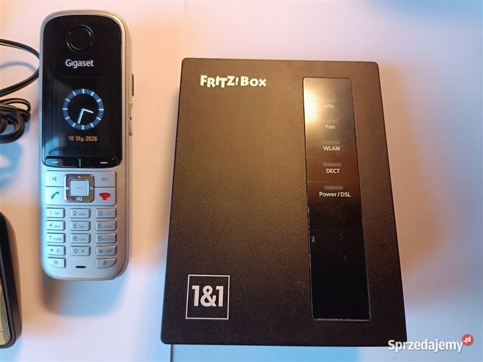 Fritzbox 7412 DSL Modemrouter WLAN telefon DECT Tarnobrzeg
