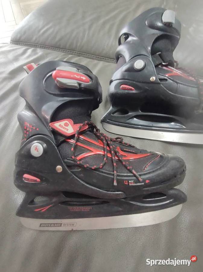 Łyżwy hokejowe regulowane 3437 śląskie Gliwice