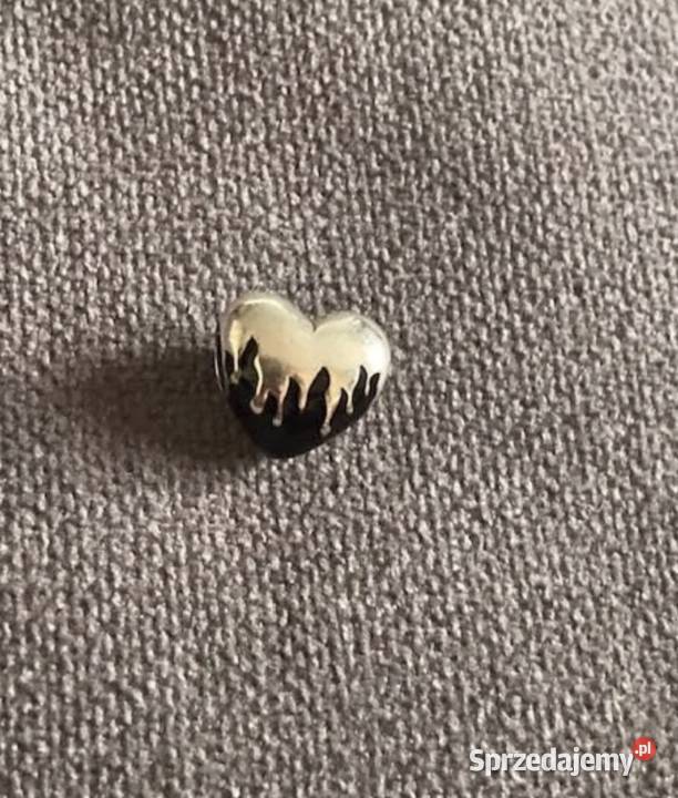 Charms do bransoletki pandora serce dwustronne Wrocław
