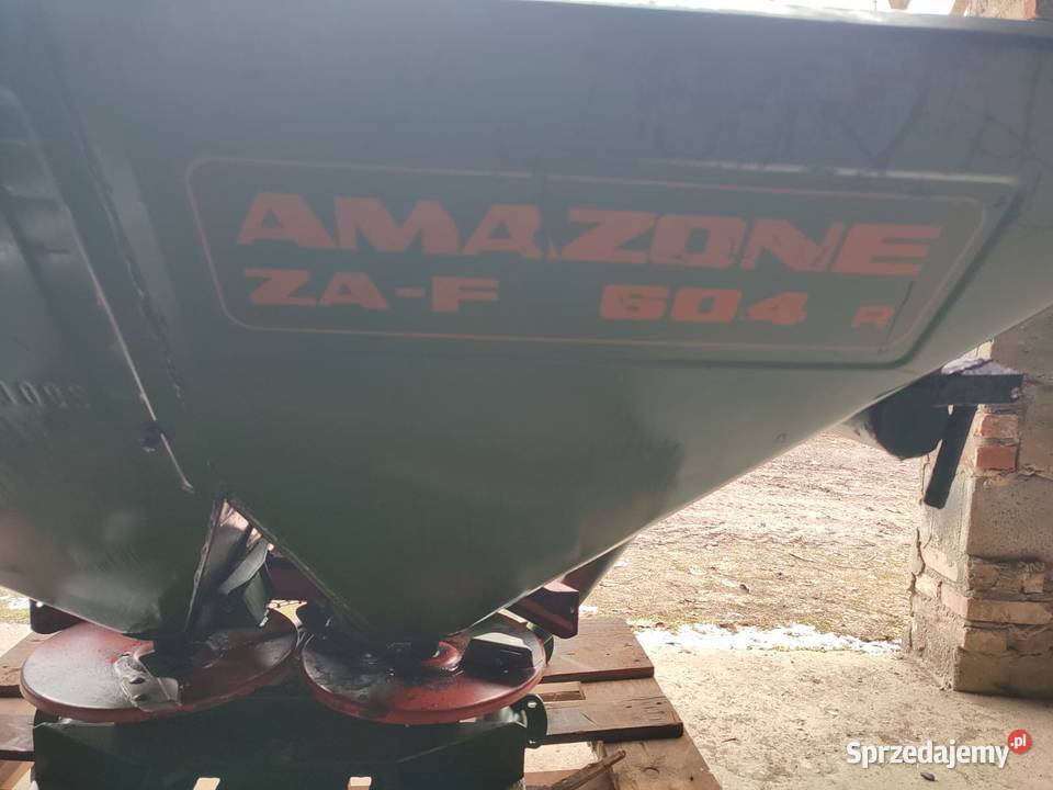 Rozsiewacz nawozu AMAZONE F 604 R Rauch Kuhn Przemęt