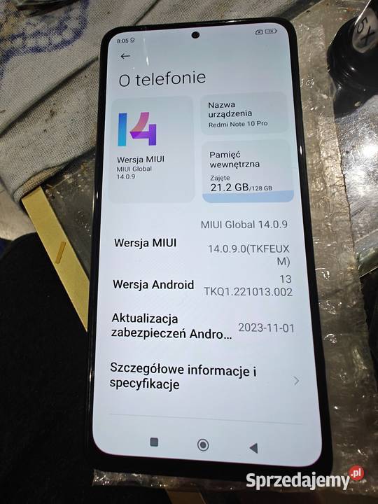 Xamoi redmi note 10 8g128 ram Tychy sprzedam