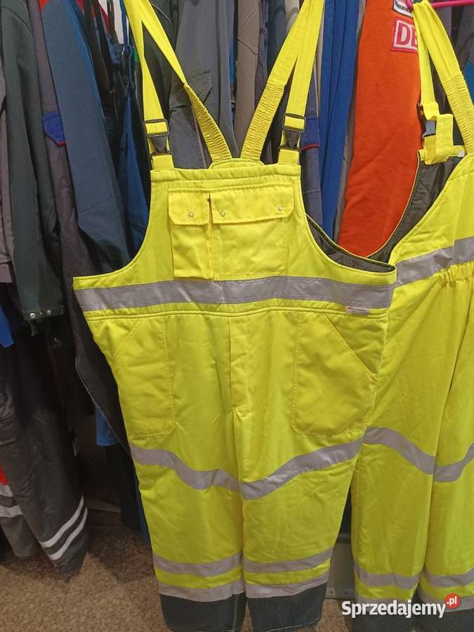 Ocieplane ogrodniczki odblaskowe Wrocław