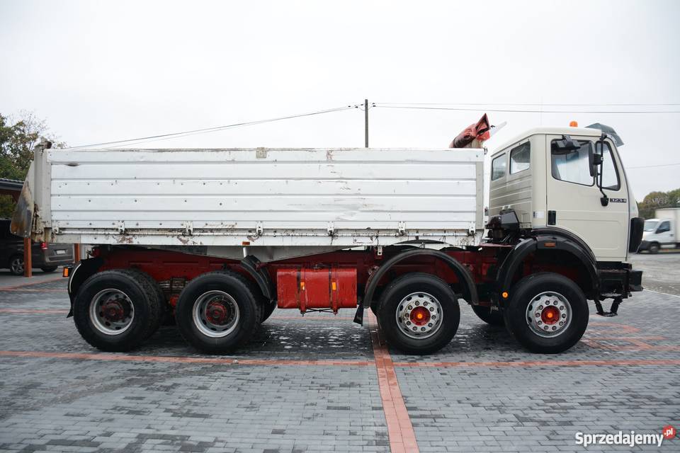 Wywrotka MERCEDES BENZ 3234 3side tipper pełny VAT Medynia Głogowska sprzedam