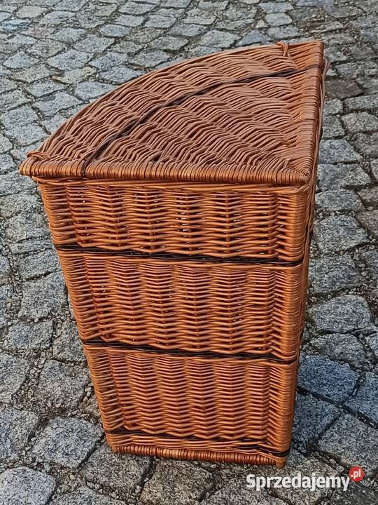 kosz wiklinowy narożny Wrocław