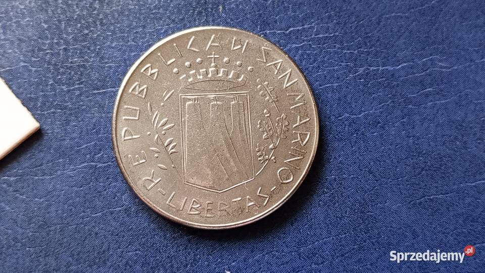 Stare monety 100 lir 1981 San Marino sprzedam