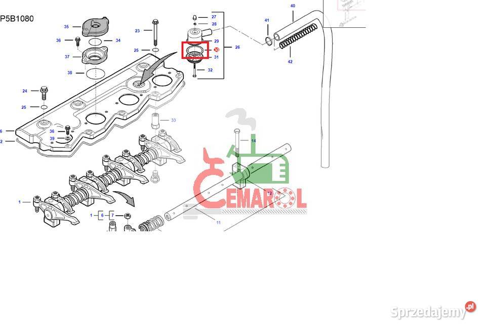 Uszczelka n92 valtra 5501 Kobylnica