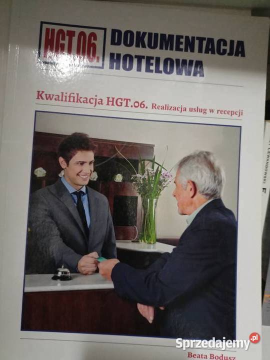 Dokumentacja hotelowa książki Warszawa Podręczniki sprzedam