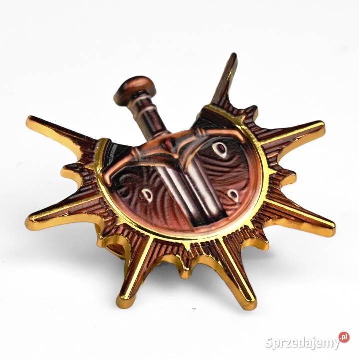 Fighter Class Badge 5 Metal Przypinka Baldurs Szczecin sprzedam