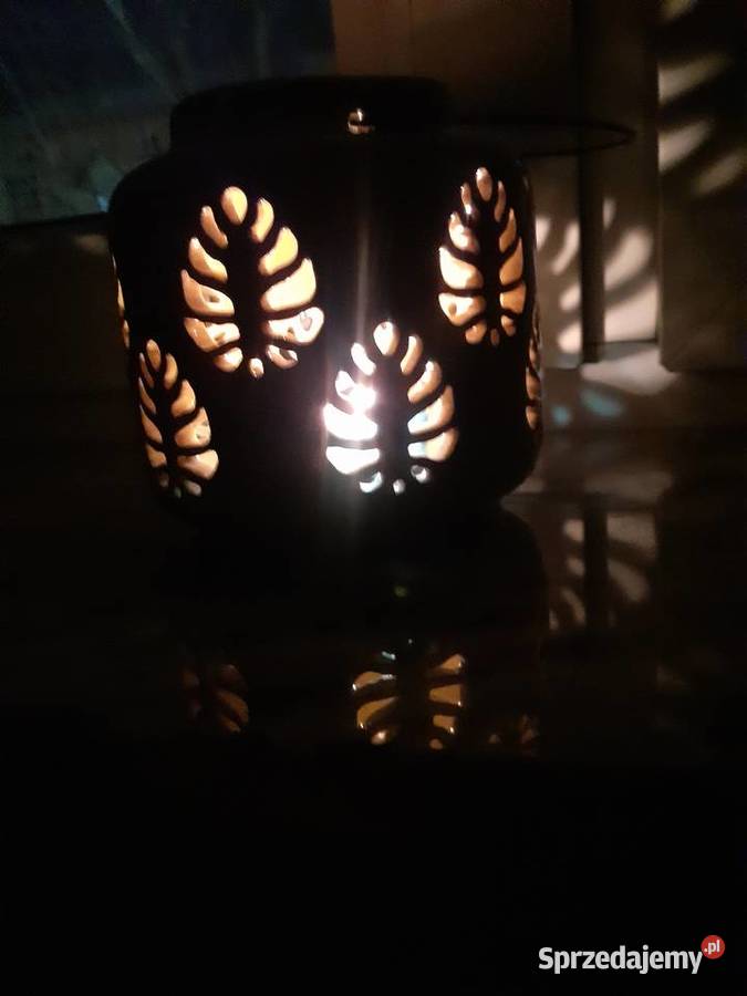 lampion ceramiczny świecznik home you