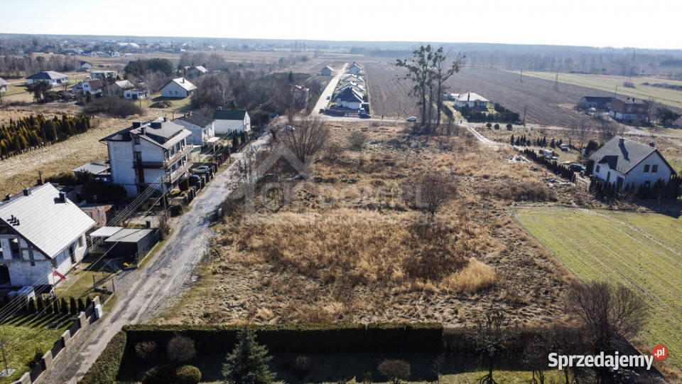 Działka 4520 m WZ projekt domu Radom Janiszpol Sprzedaż