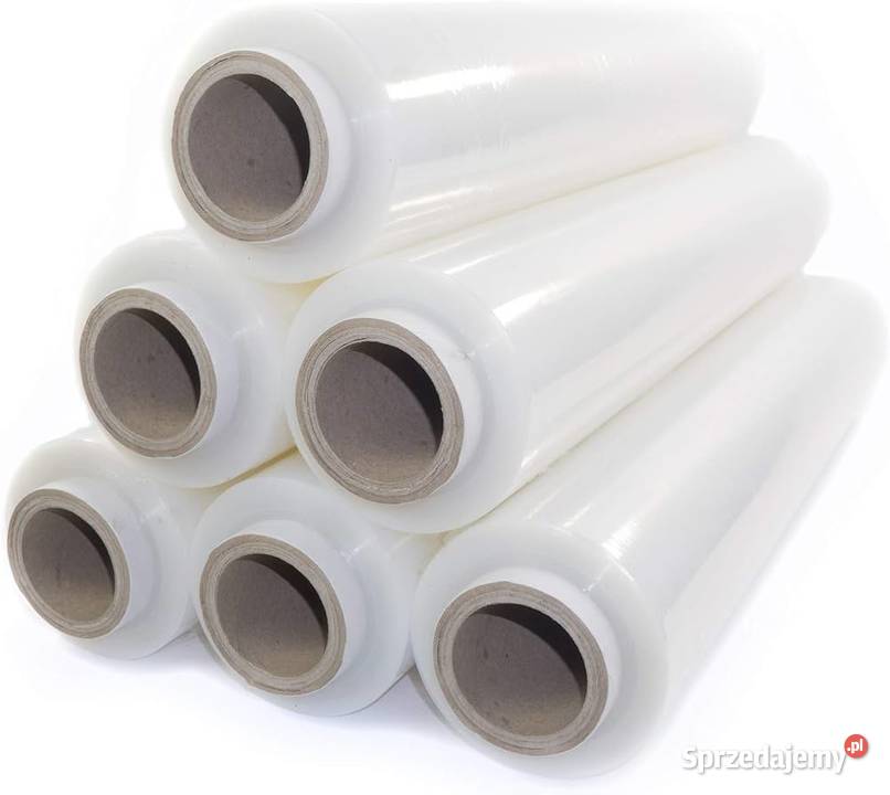 Folia stretch ręczna 2 5 transparent Okazja 12 Olsztyn sprzedam