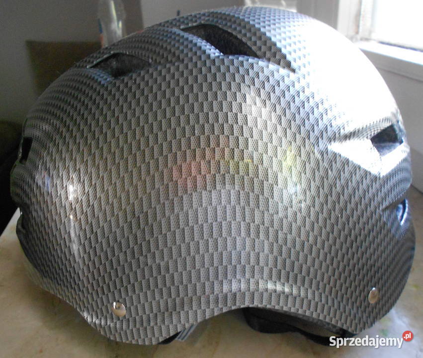 Kask rolki rower deska łyżwy Skull Cap CARBON L mazowieckie Warszawa