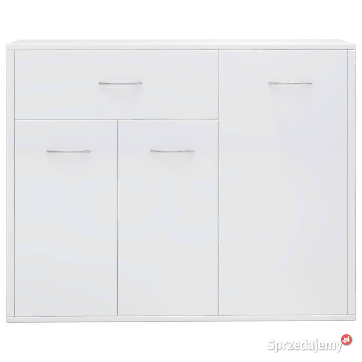 Szafka biała z połyskiem 88x30x70 materiał Warszawa