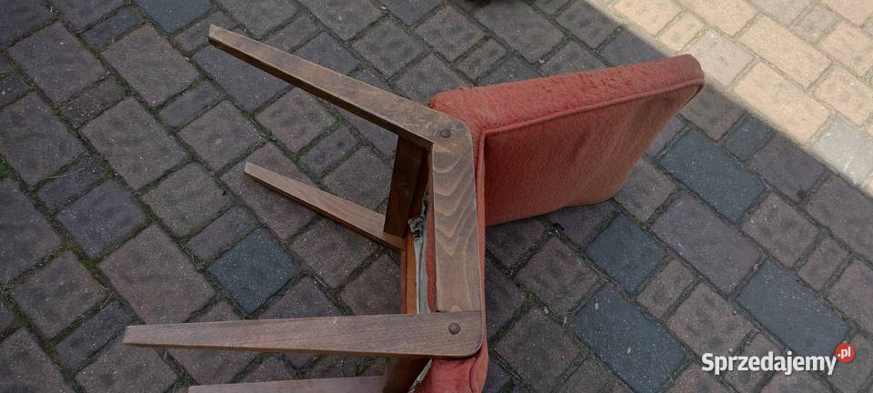 Krzesła fotele Aga PRL Antyki, Sztuka, Kolekcje małopolskie Kraków