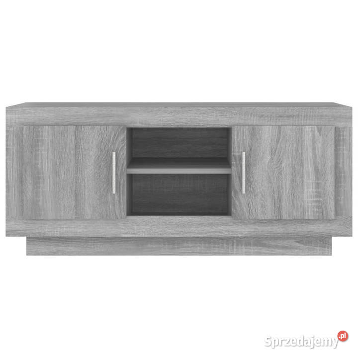 Szafka pod telewizor szary dąb sonoma 102x35x45 RTV Warszawa