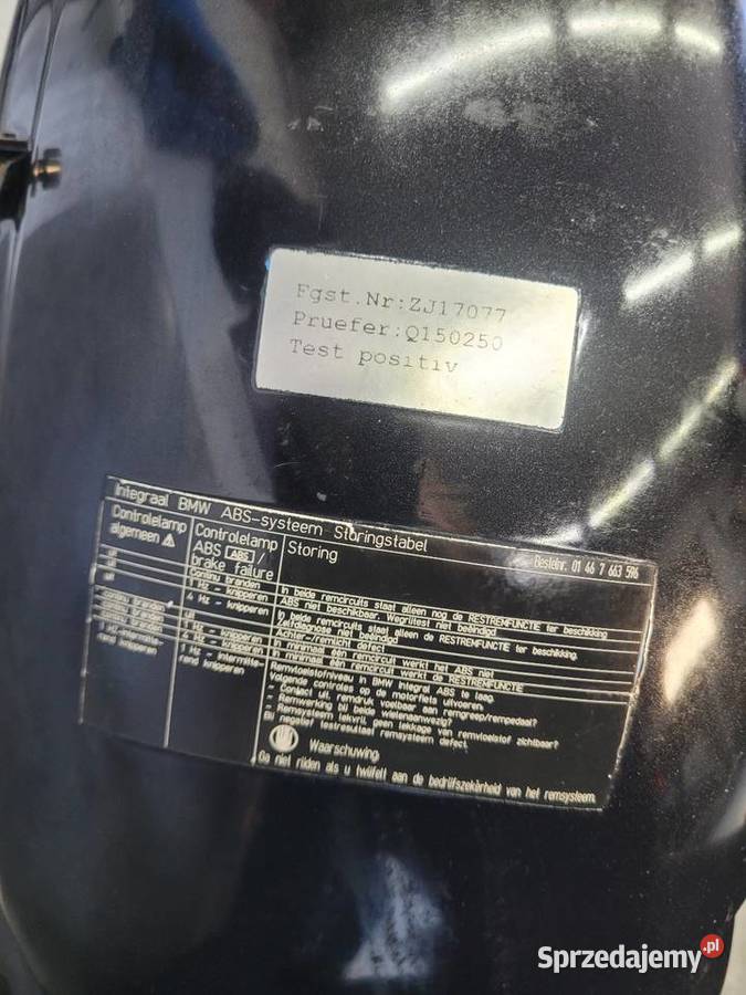 BMW R 1200 C CL R1200CL K30 2003 BŁOTNIK LAMPA Nowy Tomyśl