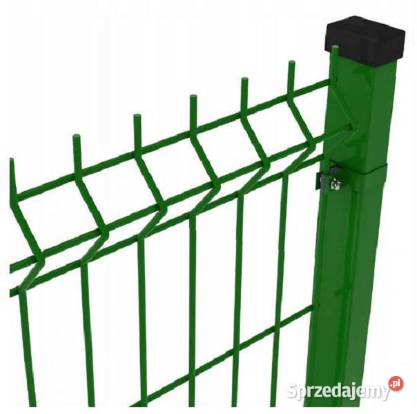 Panel ogrodzeniowy fi 50 x 203 x 4 V Zielony ocynk Rudnik nad Sanem